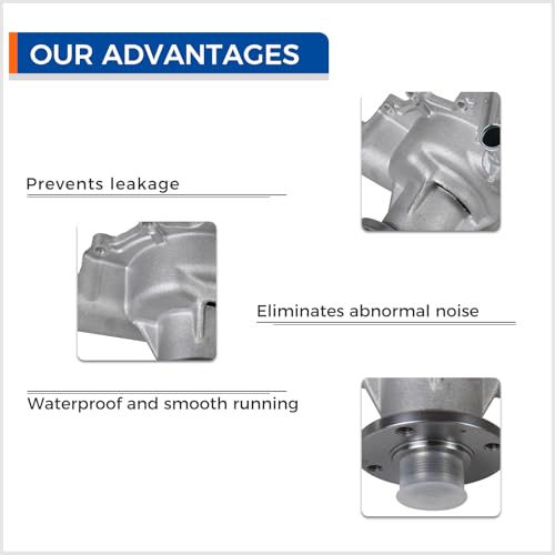 PAROD AW4108 4.0L V6 Water Pump Kit Compatible with 1997-2010 Ford Explorer, 2001-2003 Explorer Sport, 2001-2010 Explorer Sport Trac, 2005-2010 Mustang, 2001-2011 Ranger, 1998-2010 Mercury Mountaineer
