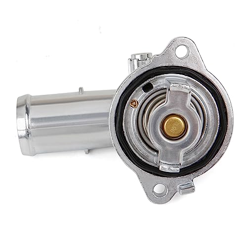 MITZONE Upgrade Aluminum Thermostat Housing Assembly Compatible with Dodge Durango Grand Cherokee 2011-2015 Wrangler JK 2012-2018 Replace 902-852 5184651AG 5184651AH