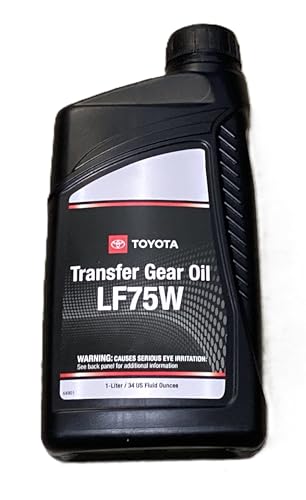 Toyota Genuine Transfer Gear Oil LF75W, 1 Liter, Part Number 00279-DGOLF-01