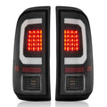 LED Tail Lights Assembly Compatible with 1997-2003 Ford F150,1999-2007 Ford F250 F350 Superduty Driver and Passenger Side, Black Housing Clear Lens