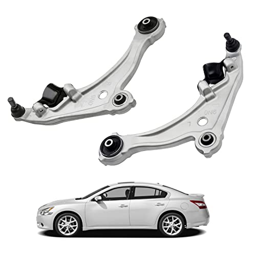 maXpeedingrods Front Lower Control Arms for Nissan Maxima 2009-2014 K622054 K622059, Front Suspension Kit with Ball Joints, Set of 2