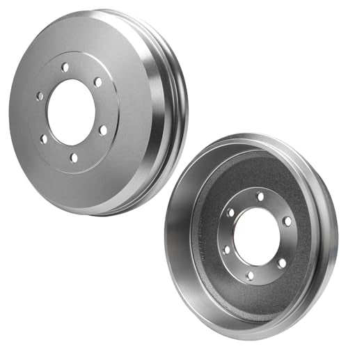 Detroit Axle - 6pc Rear Brake Kit for 2004-2008 Chevy Colorado GMC Canyon 2006 Isuzu i-280 i-350 2007-2008 i-290 i-370, Brake Shoes Brakes Drums Replacement