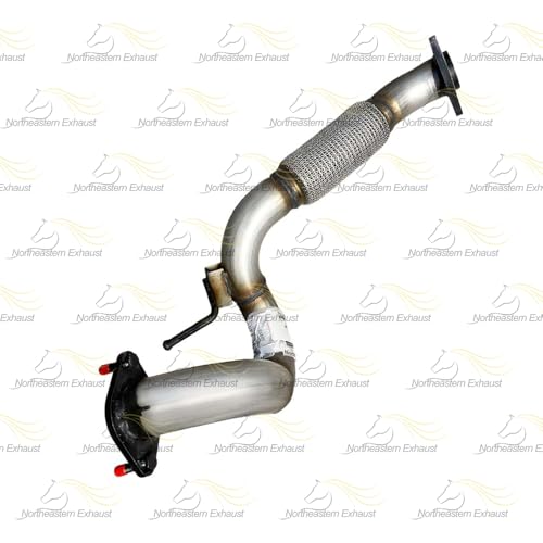 Exhaust Front Flex Pipe Compatible for 2008-2013 Nissan Rogue 2.5L | Stainless Steel | Northeastern Exhaust | Free Gaskets Included | Direct-Fit Replacement