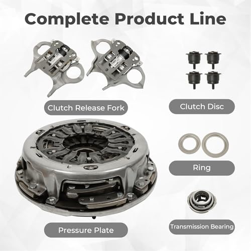 Silscvtt Transmission Dual Clutch Fork Kit Replacement for Ford Fiesta Focus EcoSport 2011-up 6DCT250