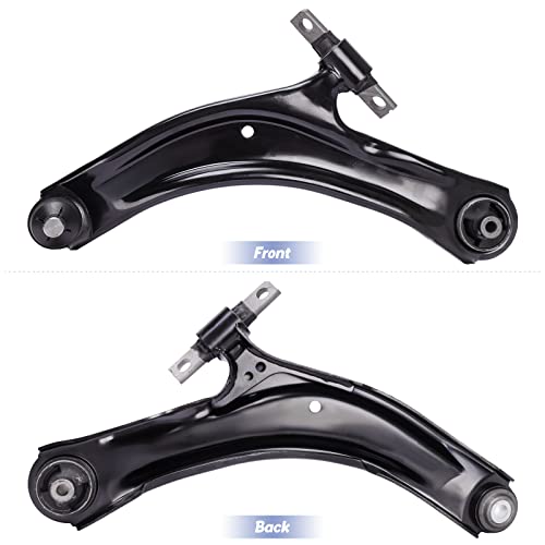 LCWRGS Front Lower Control Arms w/Ball Joints Replacement for 2008-2013 Nissan Rogue 2.5L, 2014-2015 Nissan Rogue Select 2.5L MS30194 MS30195-2Pcs