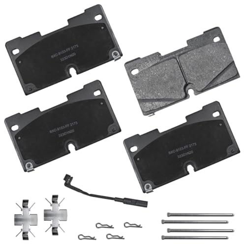 Bendix Premium SBC2173 Ceramic Front Brake Pads for Select Models Cadillac Escalade,ESV,Chevrolet Cheyenne,Silverado 1500,LTD,Suburban,Tahoe,GMC Sierra,Sierra 1500,Sierra 1500 Limited,Yukon,XL