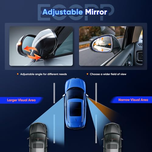 ECCPP Pair Set Fit for 1973-91 Chevy/Chevy GMC Jimmy Suburban C10 20 30/C/K1500 2500 3500/C15 25 35 Manual Stainless Mount Folding Chrome Side Mirrors