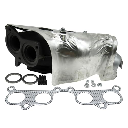Exhaust Manifold & Gasket Kit Compatible with 1995-2001 Toyota Tacoma 4Runner T100 2.4L 2.7L L4 Repalce OEM Number(s): 674-464, 1714175030, 327-58679