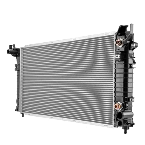 Torchbeam Replacement Engine Radiator for 2016-2018 Silverado 1500 5.3L, 2016-2018 Sierra 1500 5.3L, 2016-2017 Tahoe, 2016-2017 Suburban, Transmission Oil Cooler Included CU13723