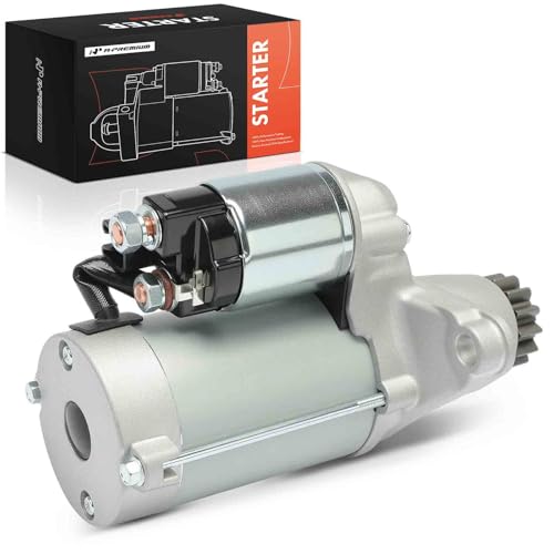 A-Premium Starter Motor Compatible with Toyota, Lexus, Scion & Pontiac - Camry 02-17, RAV4 06-18, Corolla 09-10, Highlander 04-19, Sienna, Matrix, Avalon, Venza, RX330, RX350-12V 1.6KW 13-Teeth