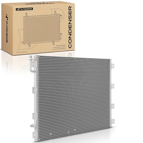 A-Premium Air Conditioning A/C Condenser Compatible with Kenworth C500 2007, K100E 1987-1990, T2000 1999-2005, T270 2009, T300 T400 T600A T800 W900