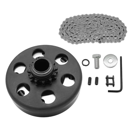 GYMMEDS Go Kart Clutch 3/4" Bore 12 Tooth with #35 Chain, Centrifugal Clutch for Predator 212, Honda GC GX Engines and Most 2-6.5HP Small Engines performance Parts for MiniBike, Go Kart, Lawnmower.