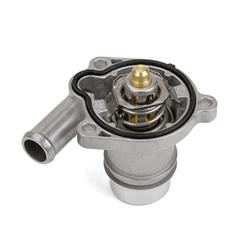 MILIPARTS Upgraded Aluminum Engine Coolant Thermostat Housing Assembly Compatible with Buick Encore 2013-2020 Chevy Cruze Sonic Trax 2011-2016 1.4L Replace 55579010