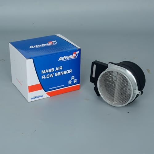 AdvanEX Mass Air Flow Sensor MAF Compatible with Chevrolet Silverado Suburban Escalade Tahoe Yukon 99-07 /Cadillac Rainier Deville Eldorado 00-05 /Pontiac 05-06 Replaces OE 213 4160 25318411 86-8411