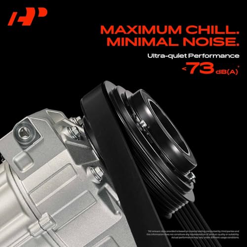 A-Premium Air Conditioner AC Compressor with Clutch Compatible with Ford Expedition F-150 2007-2014, F-250 F-350 F-450 F-550 Super Duty, F53 & Lincoln Navigator Mark LT 2007-2008