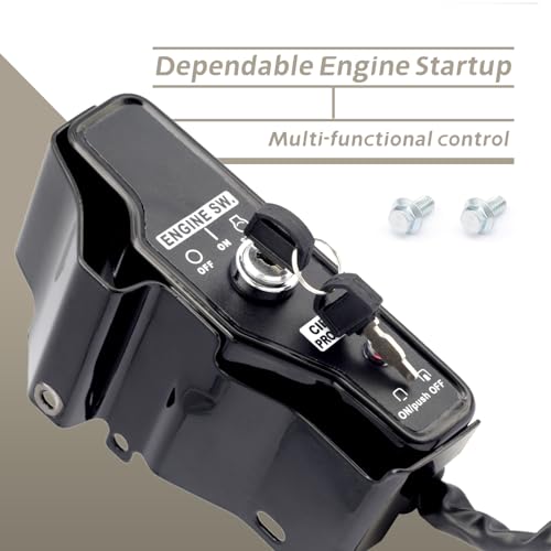 YIYANTO Ignition Switch Box Compatible with Harbor Predator 13HP 420cc Engine 60340 60349 69736, Ignition Switch Control Box Replacement for Equipment with 420cc Motor