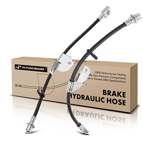 A-Premium Front Driver and Passenger Brake Hydraulic Hose Compatible with Ford Models - For F-150 2010 2011 - Replace# AL3Z2078G(Pack of 2)