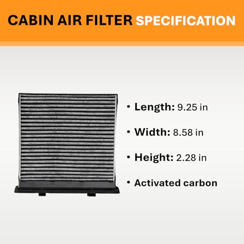 SCREW RHINO Engine Air Filter&Cabin Air Filter Combo Fits Subaru Forester 2009-2018,Crosstrek/XV Crosstrek 2013-2017,Impreza 2008-2016,WRX 2012-2021,WRX STI 2013-2018-CF10930&CA9997