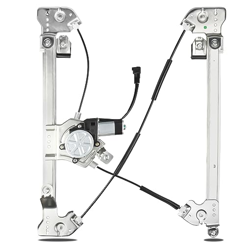 Front Driver Side Power Window Regulator with Motor Replacement for Ford F150 2004 2005 2006 2007 2008 (Standard or Crew Cab), 06 07 08 Lincoln Mark LT, Left, 741-428
