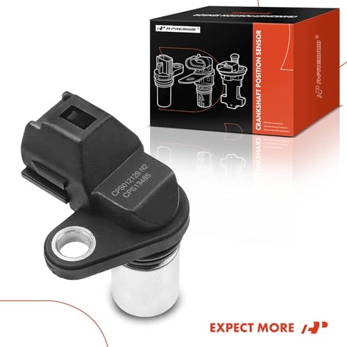 A-Premium Engine Crankshaft Position Sensor Compatible with Volvo C30 2007-2013, C70 2002-2013, XC70 2003-2007, XC90 2003-2011, S40 2004-2011, S60, S80, V50, V70, Replace# 30713485