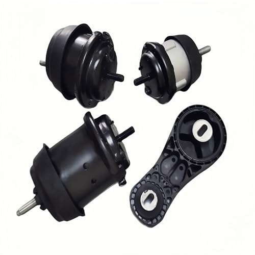 Yllhaoyuan Engine Motor Mount Kit for 2009-2017 Enclave, Traverse, Acadia, Outlook 3.6L – Set of 4 Mounts – Replaces A5548HY, A5549HY, A5458HY, A5444 – Reduces Vibration & Noise