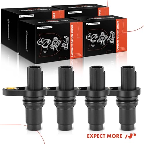 A-Premium 4-PC Engine Camshaft Position Sensor Compatible with Toyota Camry, RAV4, Tacoma, Highlander, Tundra, Sienna, 4Runner, Avalon, FJ Cruiser, Land Cruiser & Lexus RX450h, IS F, IS250, IS350