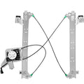 XIMAKA Rear Passenger Side Power Window Regulator with Motor (2 Pins) Fit for 2001-2006 Chevrolet Silverado 1500 3500, Avalanche Suburban GMC Sierra 1500 2500 3500 Yukon XL Cadillac Escalade, 741-579