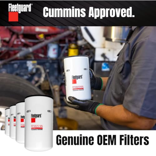 FF5825NN Fleetguard Fuel Filter - Genuine OEM filter for Cummins ISX15 & ISX12 engines - 1 Pack