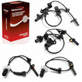 ABS Wheel Speed Sensor 4Pcs: Front Rear Left & Right Compatible with Acura 2009-2014 TSX L4 2.4L V6 3.5L, Honda 2008-2012 Accord L4 2.4L V6 3.5L, 2010-2011 Accord Crosstour V6 3.5L, 2012 CR-V L4 2.4L