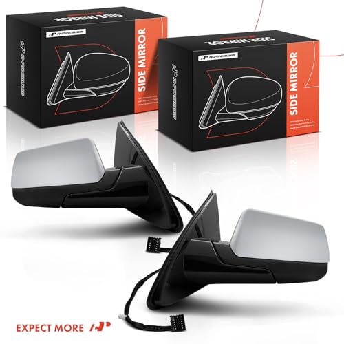 A-Premium Pair (2) Driver and Passenger Side Power Door Mirror