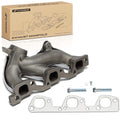 A-Premium Left Side V6 3.8L Engine Exhaust Manifold Kit W/Gaskets Compatible with Jeep JK Series Wrangler 2007 2008 2009 2010 2011, Replaces 4666024AB 4666024AC
