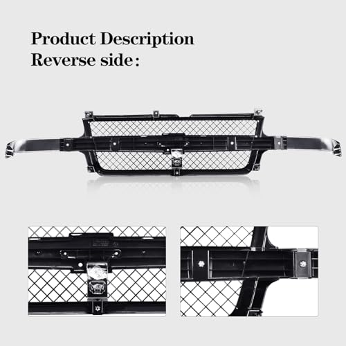 Perfit Liner Front Grille Assembly For 03-06 Chevy Silverado (07 Classic)