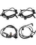 VECHA ABS Wheel Speed Sensor Front Rear Left Right Compatible with Select Chrysler/Dodge Models, 2005-2010 300, 2008-2010 Challenger, 2006-2010 Charger, 2005-2008 Magnum 4779244AC 4779247AA| Set of 4