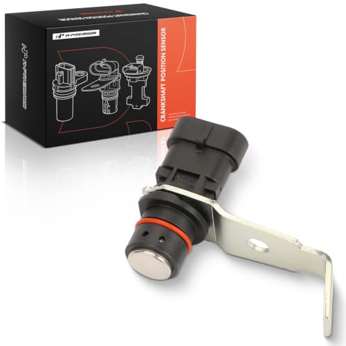 A-Premium Engine Crankshaft Position Sensor Compatible with Chevrolet GMC & Cadillac - Suburban Silverado Express C1500 K1500 K2500 K3500 Tahoe G30 Sierra- Replace# 12596851, 10456042