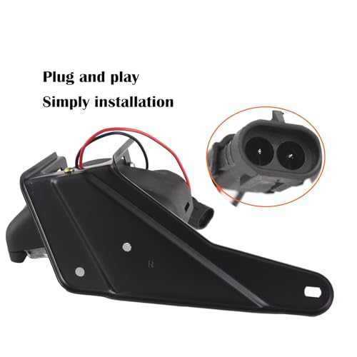 Front Fog Light Assembly Set Compatible with 1988-1997 Chevy GMC C/K Series