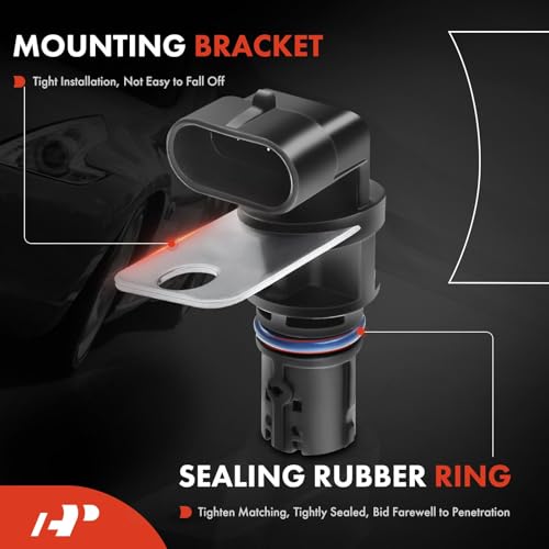 A-Premium Engine Camshaft Crankshaft Position Sensor Compatible with Chevrolet Silverado & GMC Sierra & Cadillac Escalade & Buick Rainier & Hummer H2 & Isuzu Ascender & Pontiac Firebird & Avanti II