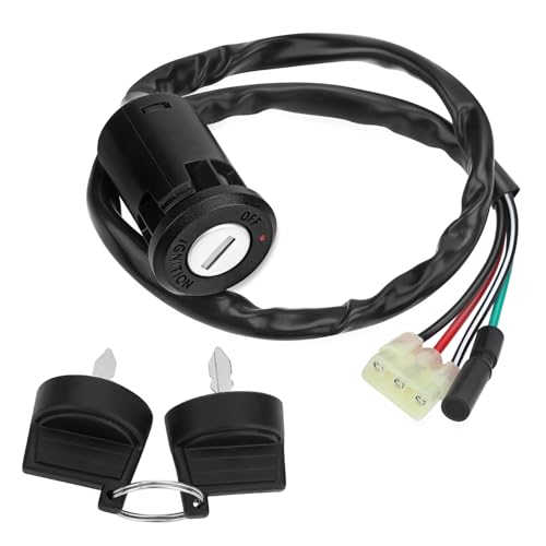 M MATI Ignition Key Switch for Honda Recon 250 1997-2020 TRX250EX TRX250X 2001-2023 TRX400EX 1999-2004 FourTrax 200 TRX200/TRX200D 1990-1997 35100-HM8-000 35100-HN6-A30 35010-HF1-670 35100-HN1-000