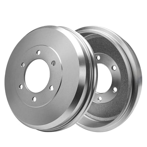 Detroit Axle - 6pc Rear Brake Kit for 2004-2008 Chevy Colorado GMC Canyon 2006 Isuzu i-280 i-350 2007-2008 i-290 i-370, Brake Shoes Brakes Drums Replacement