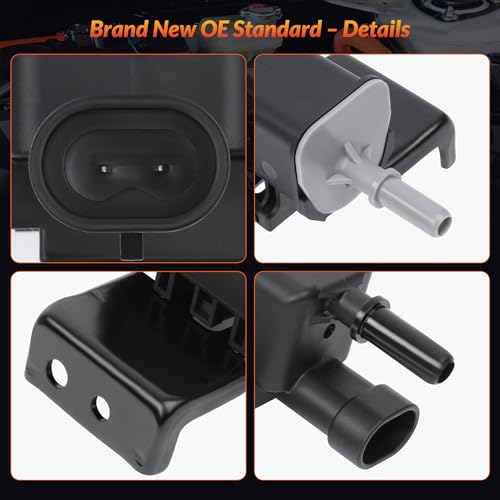 Mirthcos Vapor Canister Purge Valve Solenoid EVAP Compatible for Chevrolet Silverado, Tahoe, Trailblazer, Suburban, Colorado & GMC Sierra, Yukon & Buick LaCrosse & Cadillac Escalade 214-1680 911-032
