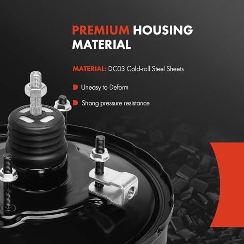 A-Premium Vacuum Power Brake Booster Compatible with Toyota Sienna 1998-2003, 3.0L, Without Master Cylinder