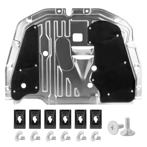 74110-TBA-A00 90674-TY2-A01 Engine Splash Guard Under Car Shield Cover Board Compatible with Honda Civic 2016 2017 2018 2019 2020 2021