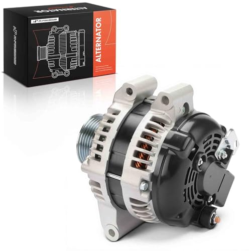 A-Premium Alternator Compatible with Acura RDX 2007-2012 L4 2.3L, 12V 110A 7-Groove Pulley Clockwise, Replace# CSF16, 31100RWCA01RM