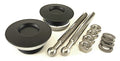 QL-38-LP/BP Quik-Latch Hood Pin Kit (Black Cerakote)