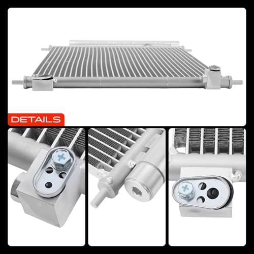 A-Premium Air Conditioning A/C Condenser Compatible with Acura TL 2004-2008 3.2L 3.5L, Replace# 3089, 80110SEPA01