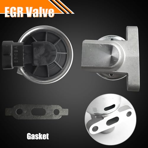EGR Valve EGR1291 Replacement for Bu-ick Century Rendezvous, EGR Valve Exhaust Gas Recirculation Valves for Chevy Equinox Impala Lumina Malibu for Oldsmobile Pontiac Saturn Replace OE# EGRV438 EG10172