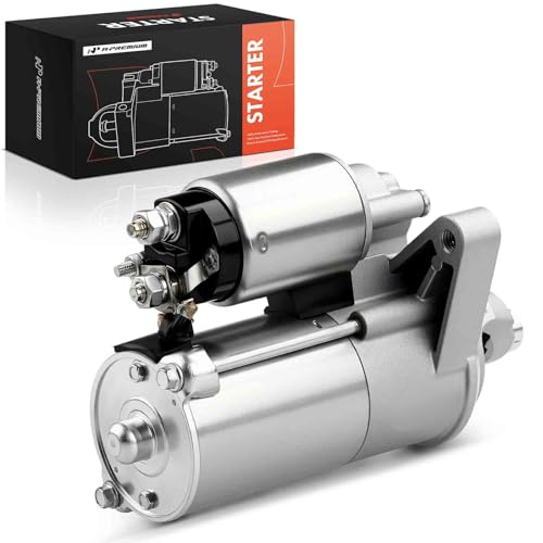 A-Premium Starter Motor Compatible with Ford F-150 2011-2012 V6 3.5L/3.7L, Mustang 2011-2012 V6 3.5L, 1.2KW 12V 12-Tooth Clockwise, Replace# BR3T-11000-AC, BR3Z-11002-A