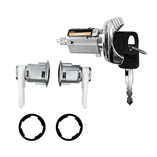 Ignition Lock Cylinder, Door Lock Cylinder, Fits 1990-1995 Ford F150 Ranger