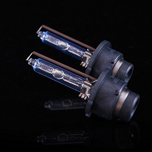 DMEX D2S HID Headlight Bulbs Xenon 35W Replacement 85122 66240 66040 66240CBI - Pack of 2, 8000K White Blue (Not fit Halogen Headlamp)