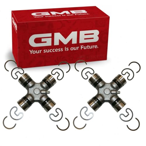 2 pc GMB Rear Shaft All Universal Joints for Dodge Ram 1500 2000-10