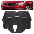ECOTRIC Engine Splash Shield Compatible with 2015-2017 Hyundai Sonata Front Lower Engine Cover Flocking Process Replacement for 29130C1000 29130C2100 HY1228188